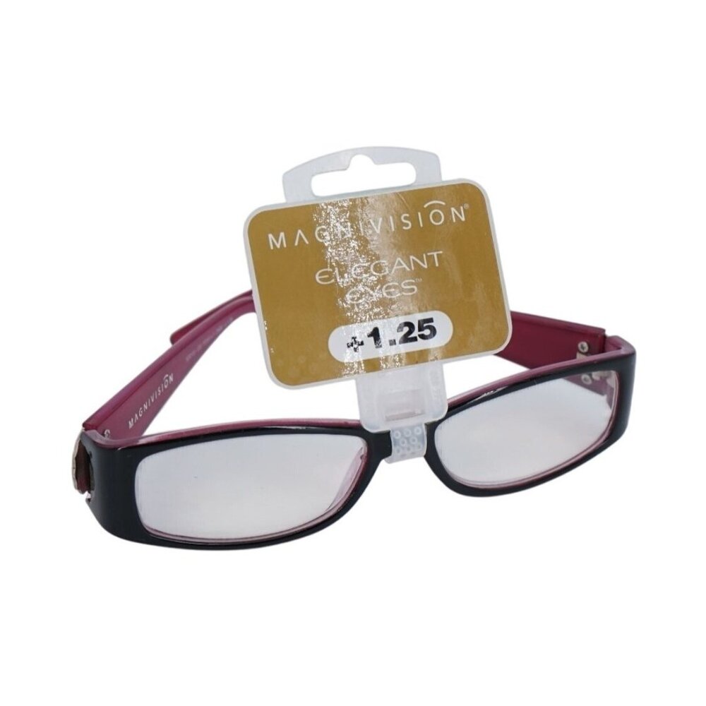 Magnavision Elegant Eyes +1.25 Elizabeth Reading Glasses - Picture 1 of 3